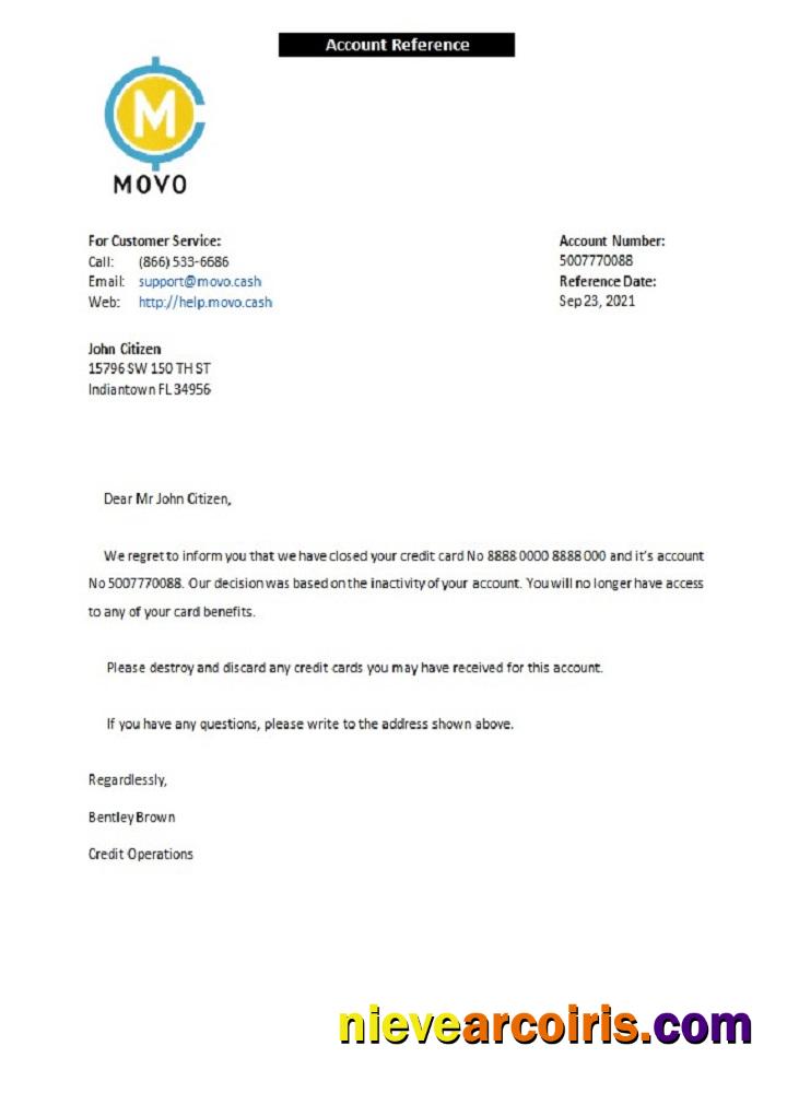 USA Movo closure reference